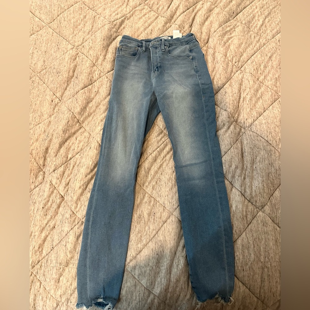 Good American , good waist skinny Jean size 25/0